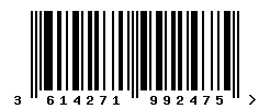 upc 3614271992475 barcode image