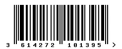 3614272101395 barcode