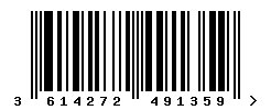 upc 3614272491359 barcode image