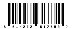 upc 3614272617650 barcode image
