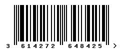 upc 3614272648425 barcode image