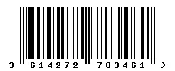 3614272783461 barcode
