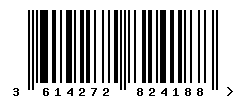 upc 3614272824188 barcode image