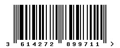upc 3614272899711 barcode image