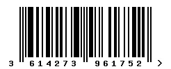 3614273961752 barcode