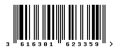3616301623359 barcode