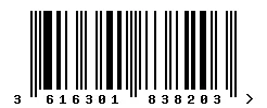 3616301838203 barcode