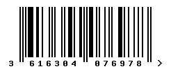 3616304076978 barcode