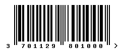 upc 3701129801000 barcode image
