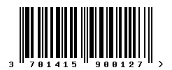 3701415900127 barcode