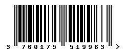 3760175519963 barcode