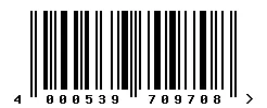 4000539709708 barcode