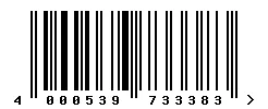 4000539733383 barcode
