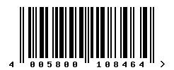 upc 4005800108464 barcode image