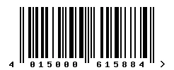 4015000615884 barcode
