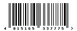 4015165337775 barcode