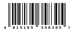 4015165358305 barcode