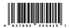 upc 4037892225415 barcode image