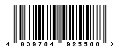 4039784925588 barcode