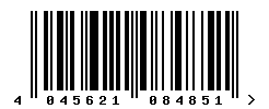 upc 4045621084851 barcode image