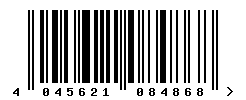 upc 4045621084868 barcode image