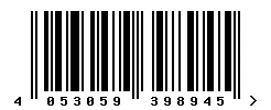 4053059398945 barcode