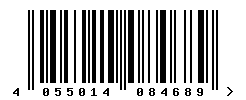 EAN barcode number 4055014084689