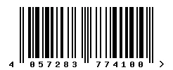 EAN 4057283774100 barcode image