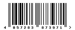 EAN barcode 4057283873971