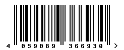 upc 4059089366930 barcode image