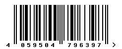 upc 4059504796397 barcode image