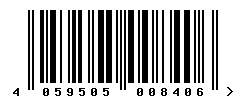 upc 4059505008406 barcode image
