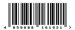 upc 4059808161921 barcode image