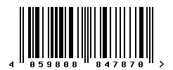 4059808847870 barcode