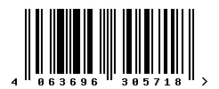 EAN barcode 4063696305718