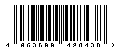 upc 4063699428438 barcode image