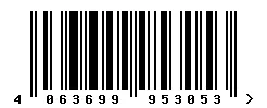 EAN barcode 4063699953053