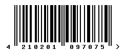 upc 4210201097075 barcode image