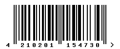 4210201154730 barcode
