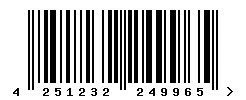 EAN barcode 4251232249965