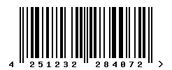 EAN barcode 4251232284072