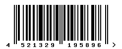 4521329195896 barcode