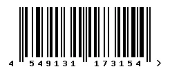 EAN barcode 4549131173154
