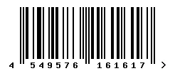 EAN barcode 4549576161617