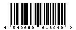 upc 4549660018940 barcode image