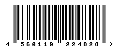 upc 4560119224828 barcode image