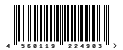 upc 4560119224903 barcode image