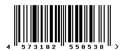 upc 4573102550538 barcode image
