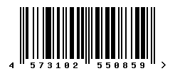 upc 4573102550859 barcode image