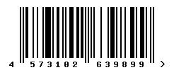upc 4573102639899 barcode image